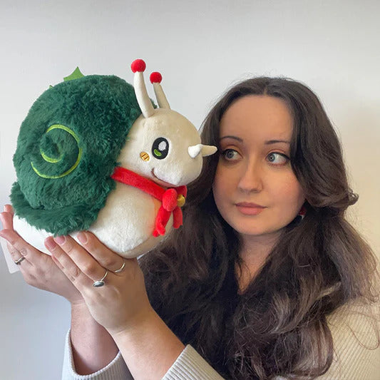 Mini Squishable Festive Snail