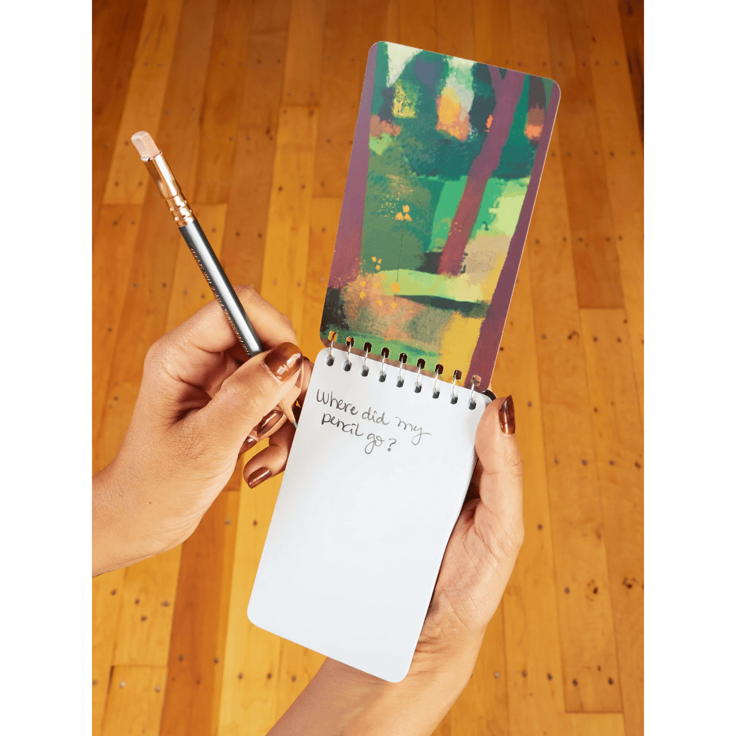 Notes From My Mushroom Trip 3x5 Spiral Notebook