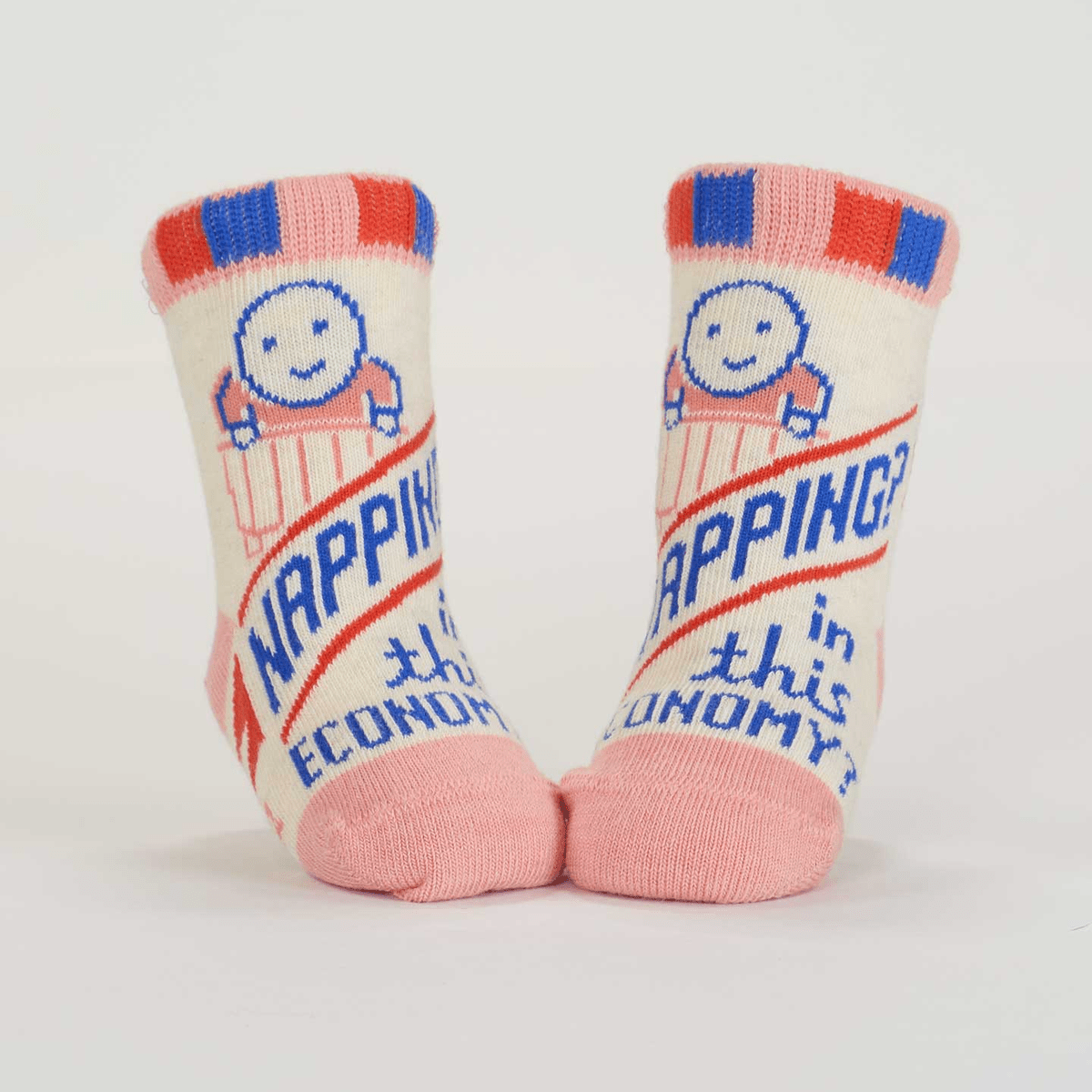Napping? In This Economy?/Poop Machine Baby Socks