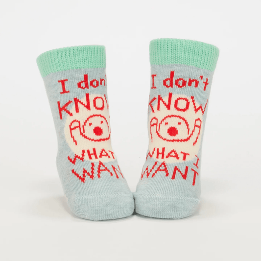 I Don't Know What I Want/ Binky! Binky! Binky! Baby Socks