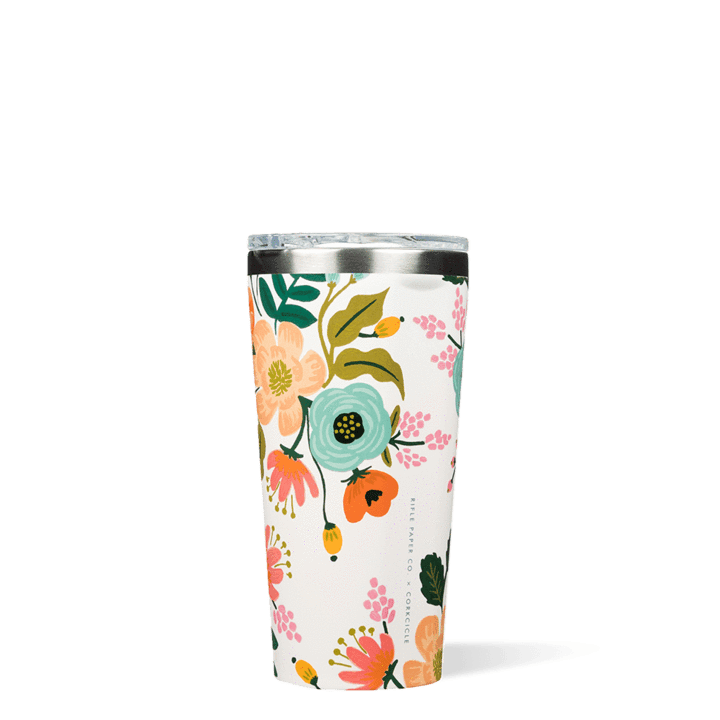 Tumbler - 24oz Rifle Paper - Garden Party Cream