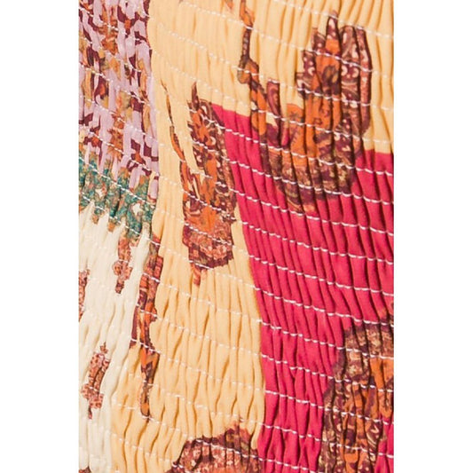 Paisley Patched Dress