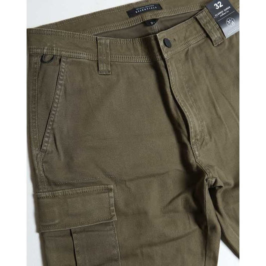 Stretch Twill Cargo Pants