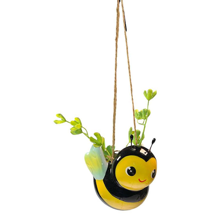 Mini Bee & Ladybug Hanging Planters - The Feral Market