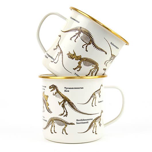 ECOLOGIE - Dinosaurum Enamel Mug - The Feral Market