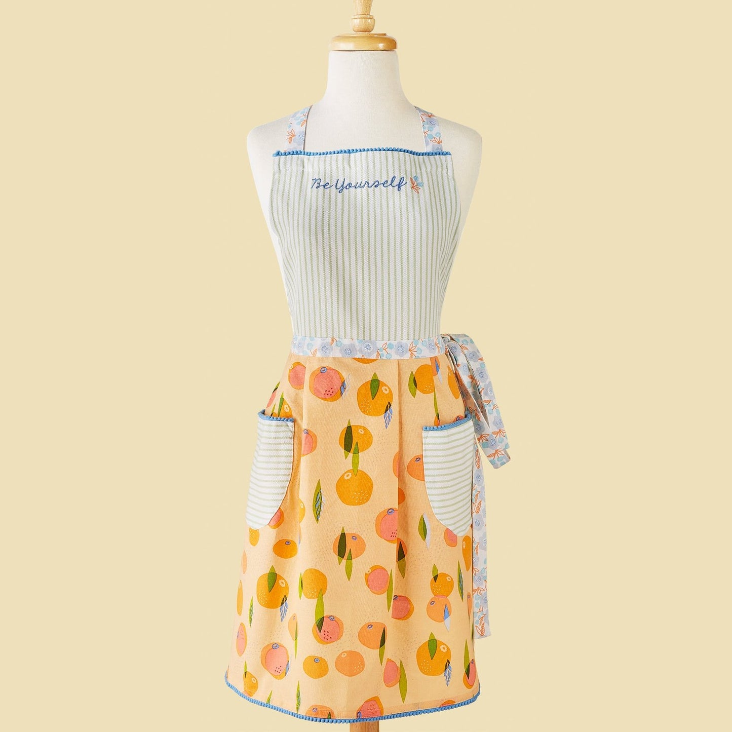 Orange Zest Printed Apron