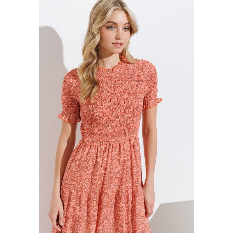 Darlene Smocked Dress