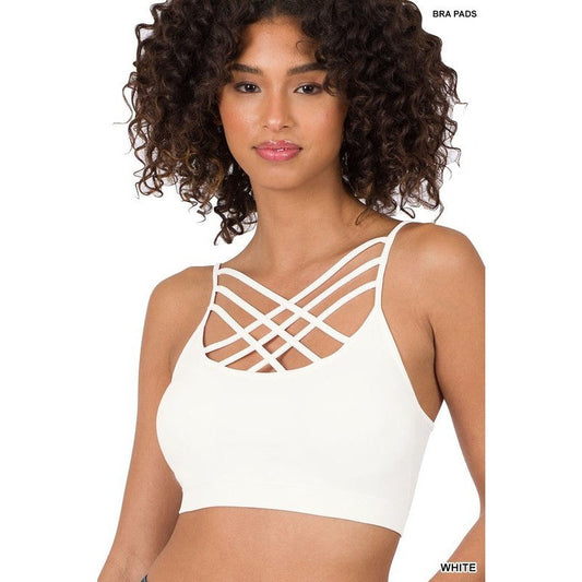 Criss-Cross Padded Bralette