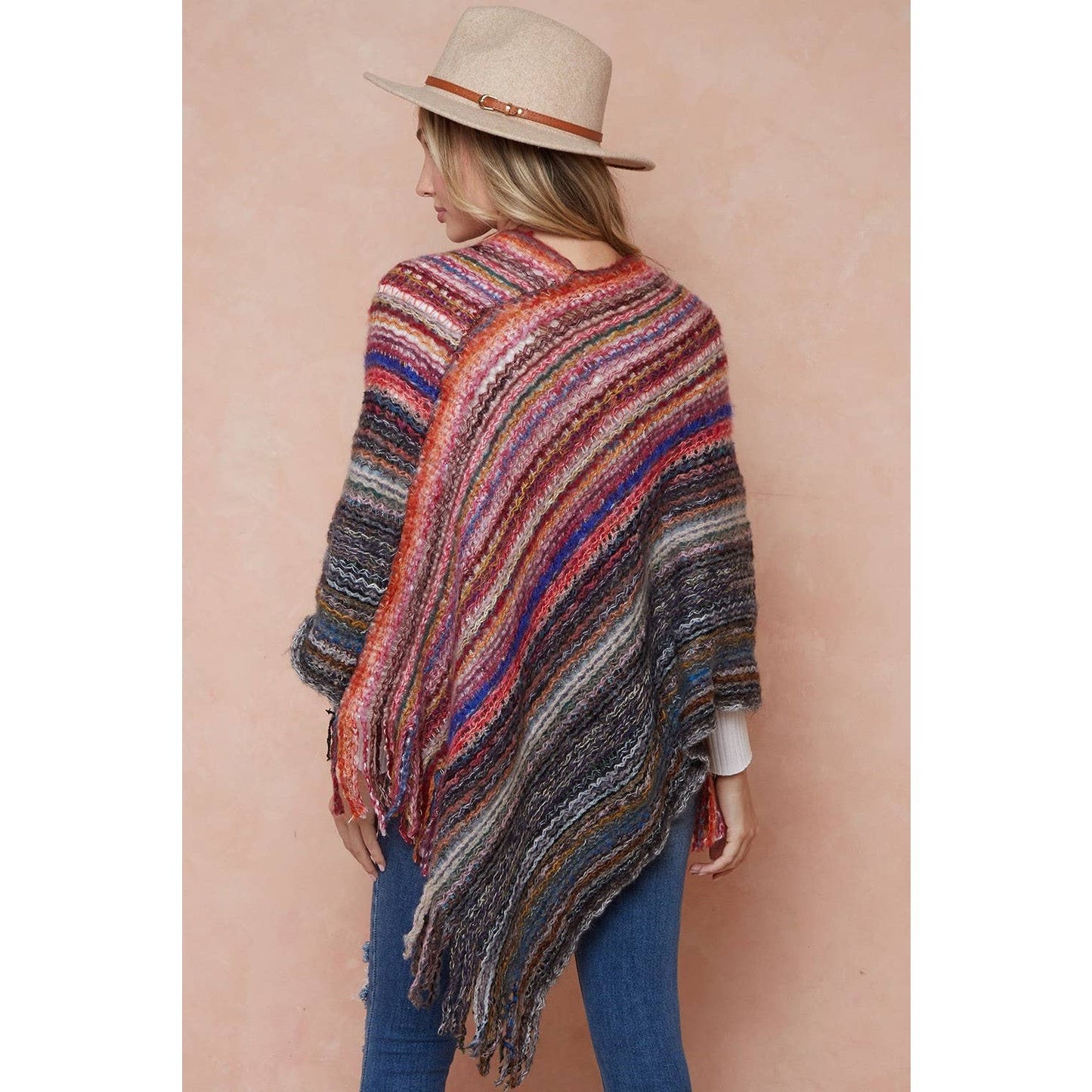 Yarn Knit Poncho
