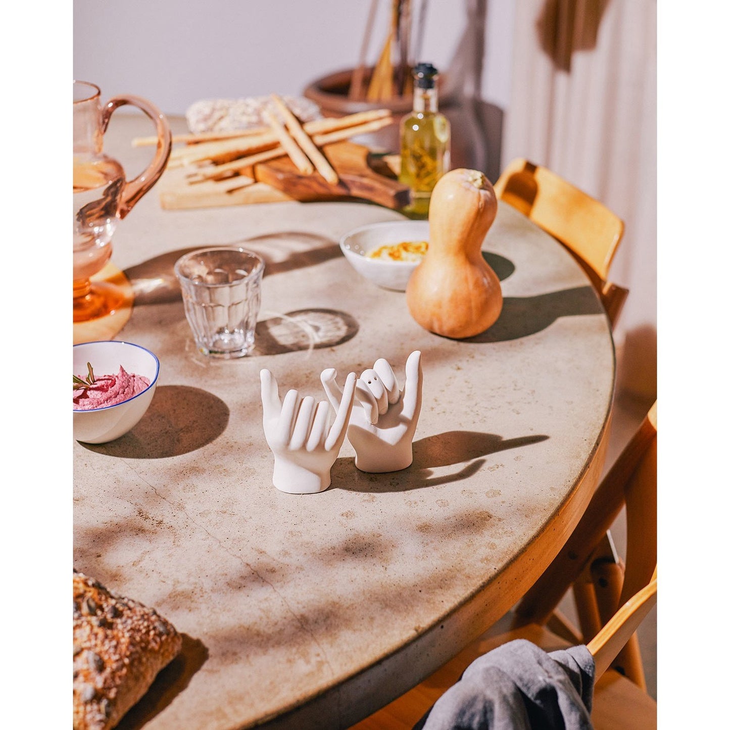 Pinky Swear Salt and Pepper Shakers