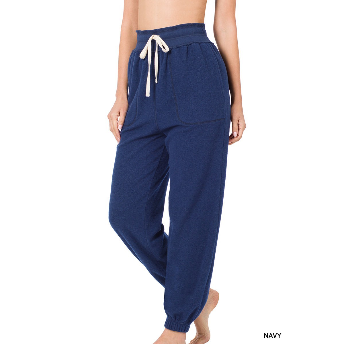 Towel Brushed Joggers - The Feral Market