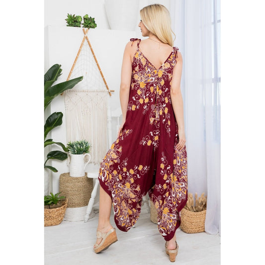 Golden Peacock Jumpsuit