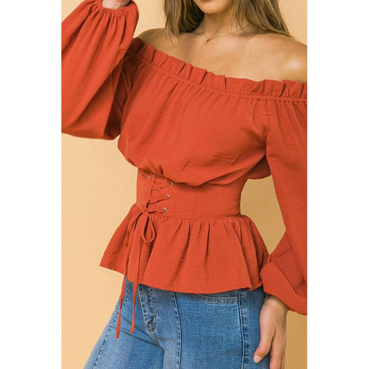 Sheila Corset Blouse