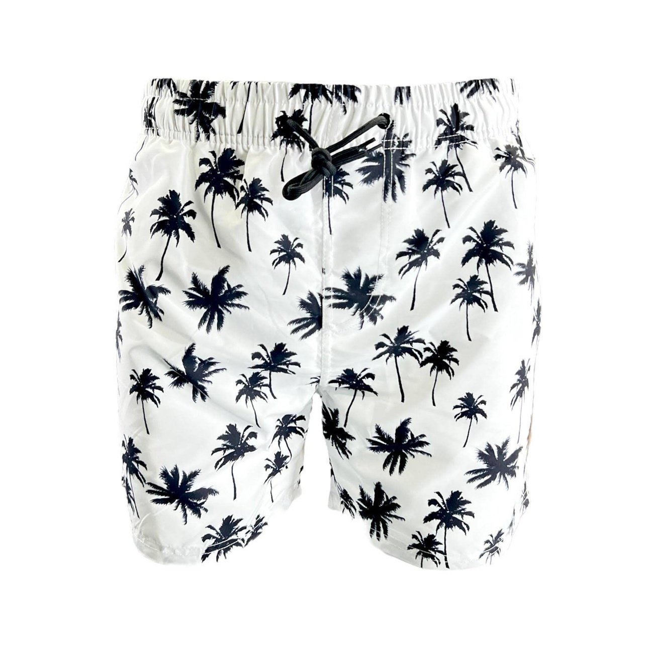 Men's Swim Short - WHITE PALMS