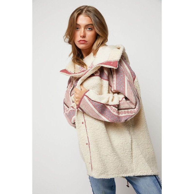 Tara Teddy Mix Jacket