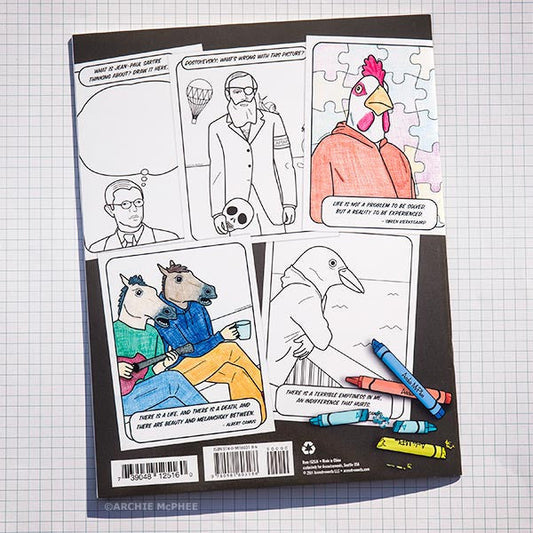 COLORING BOOK - EXISTENTIAL
