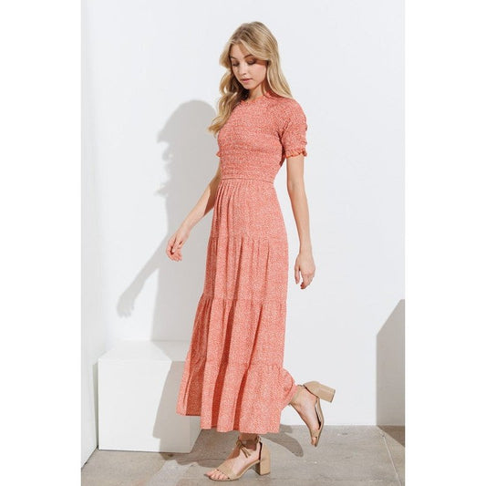 Darlene Smocked Dress