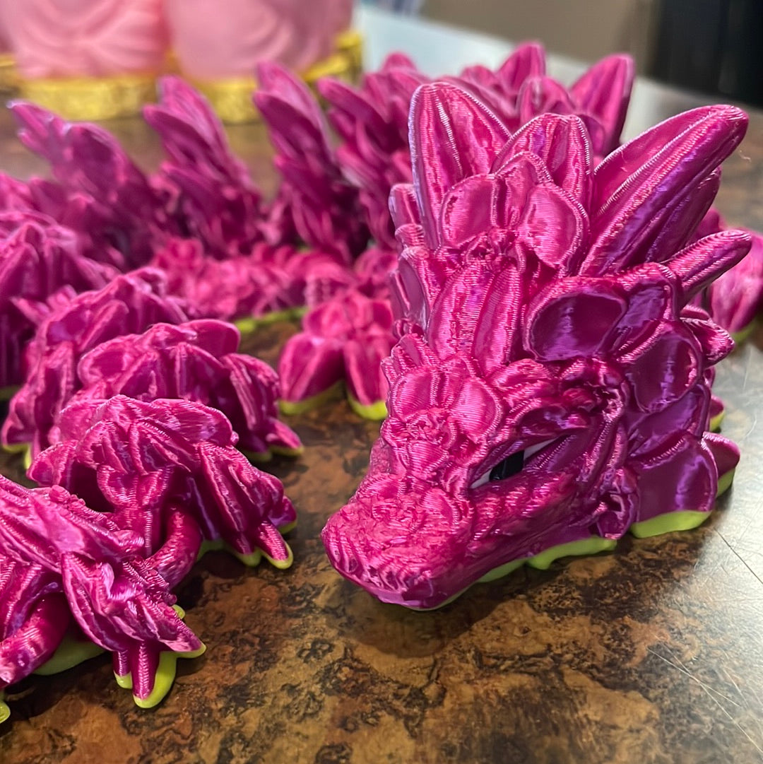 3D Printed Orchid Dragon