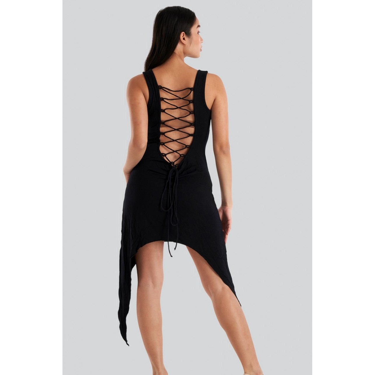 Elven Back Laced Dress
