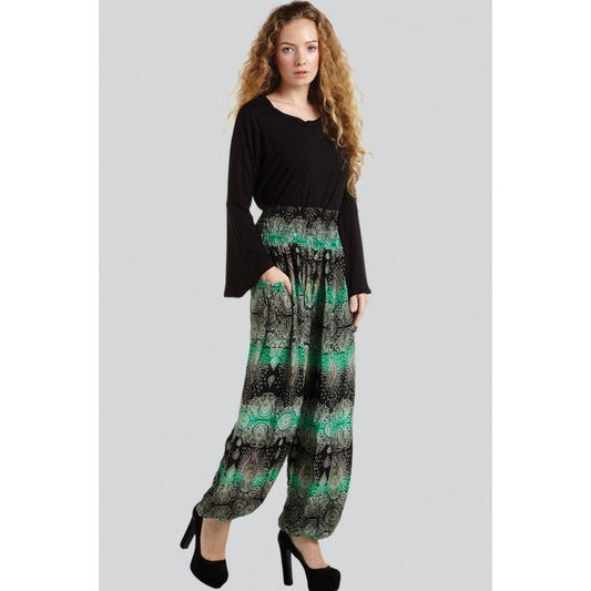 High Waisted Harem Pant - The Feral Market