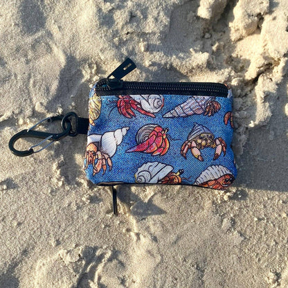 Hermit Crabs Clip Wallet - The Feral Market