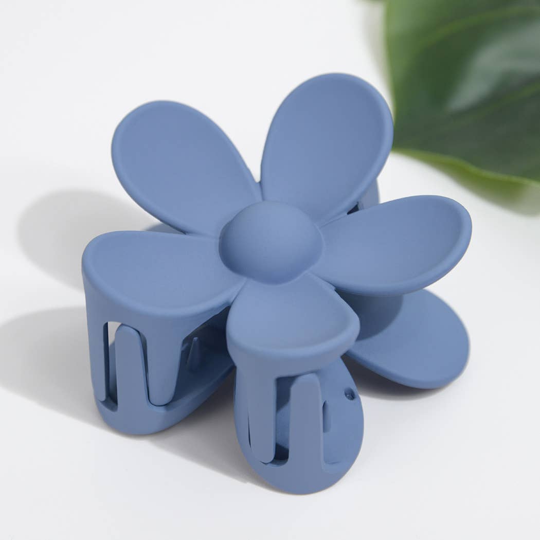 2.75''Medium Solid Color Matte Daisy Claw Clip