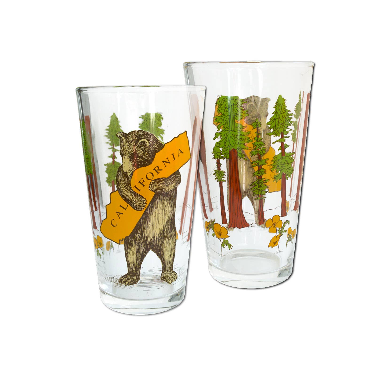 SF Mercantile California Bear Hug Glass