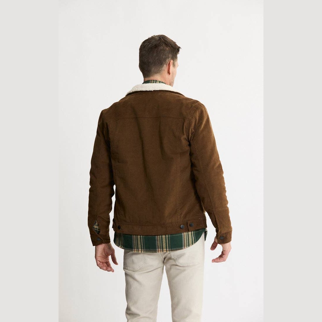 Sherpa Lined Corduroy Trucker Jacket - The Feral Market