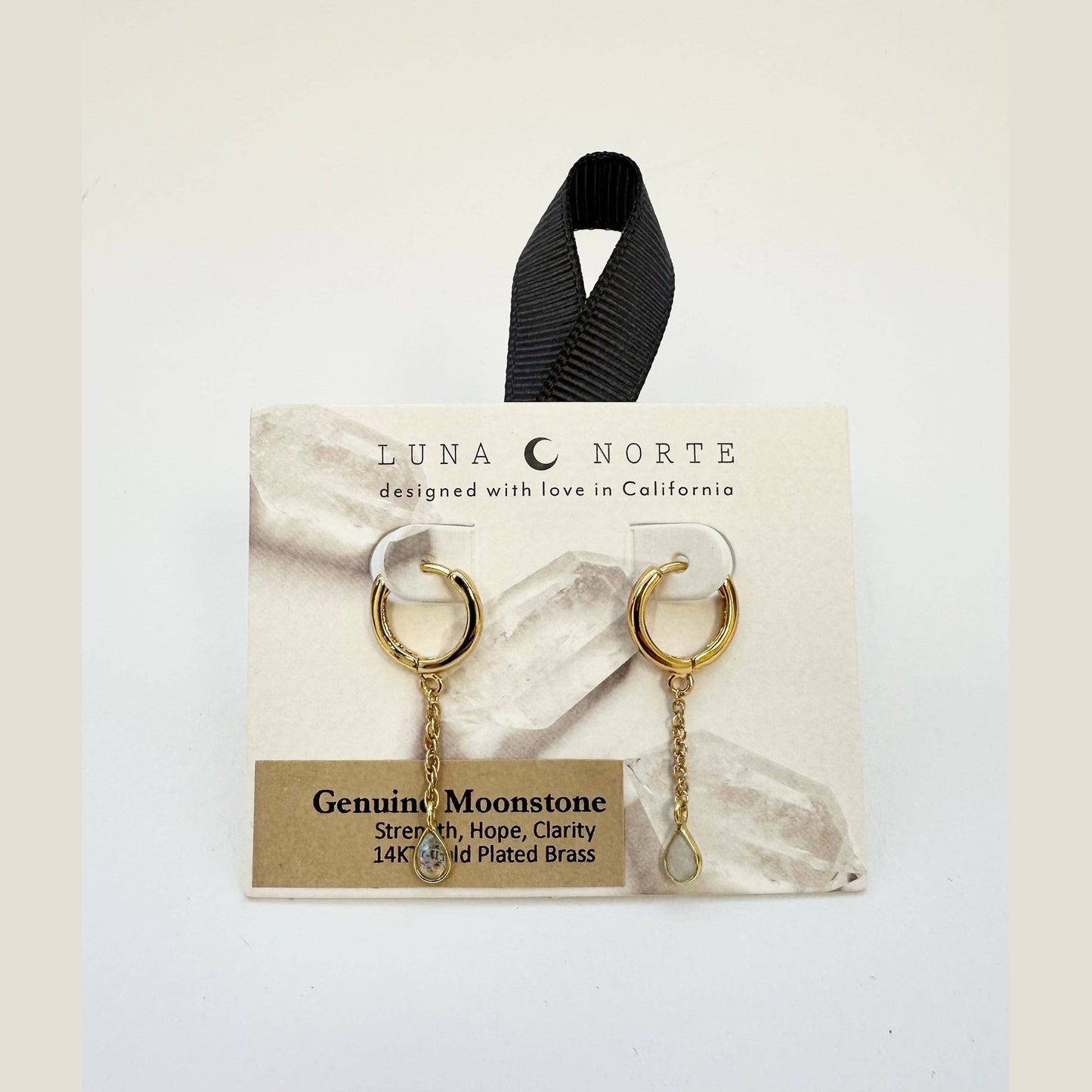 Misty Huggie Hoop Earring