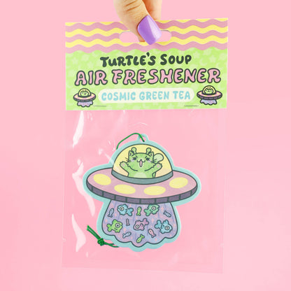 UFO Kitty, Cats, Alien, Car Decor, Cute, Air Freshener
