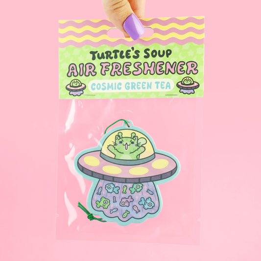 UFO Kitty, Cats, Alien, Car Decor, Cute, Air Freshener