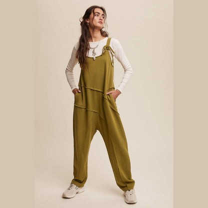 Asymmetrical Layered Jumpsuit