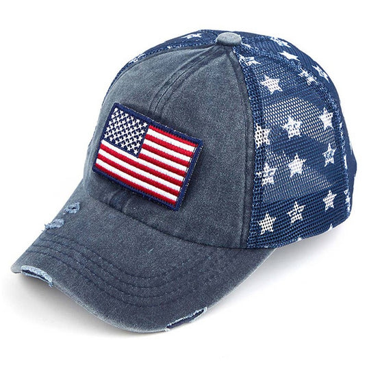 C.C American Flag Baseball Cap