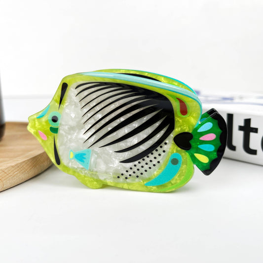 Fish Claw Clip, Marine Life Hair Clip