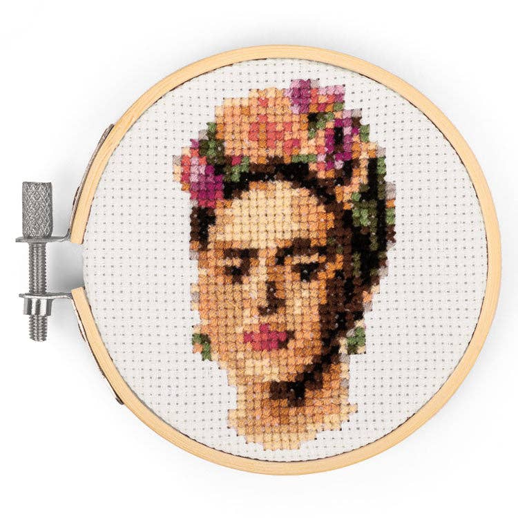 Frida Mini Cross Stitch Embroidery