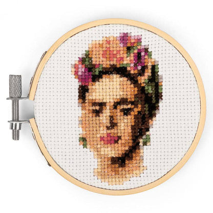 Frida Mini Cross Stitch Embroidery