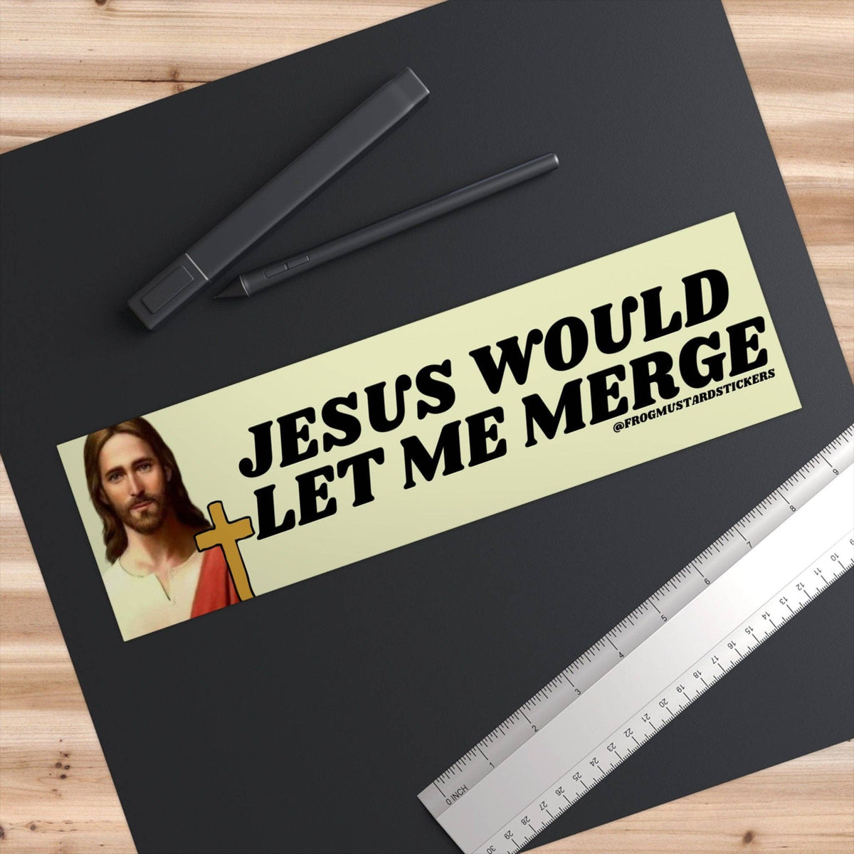 Jesus would let me merge - The Feral Market