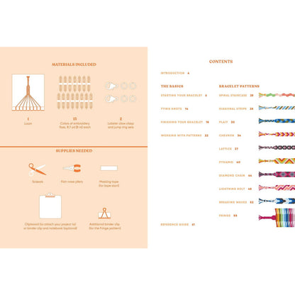 Mindful Crafts: Calm Vibes Friendship Bracelet Kit