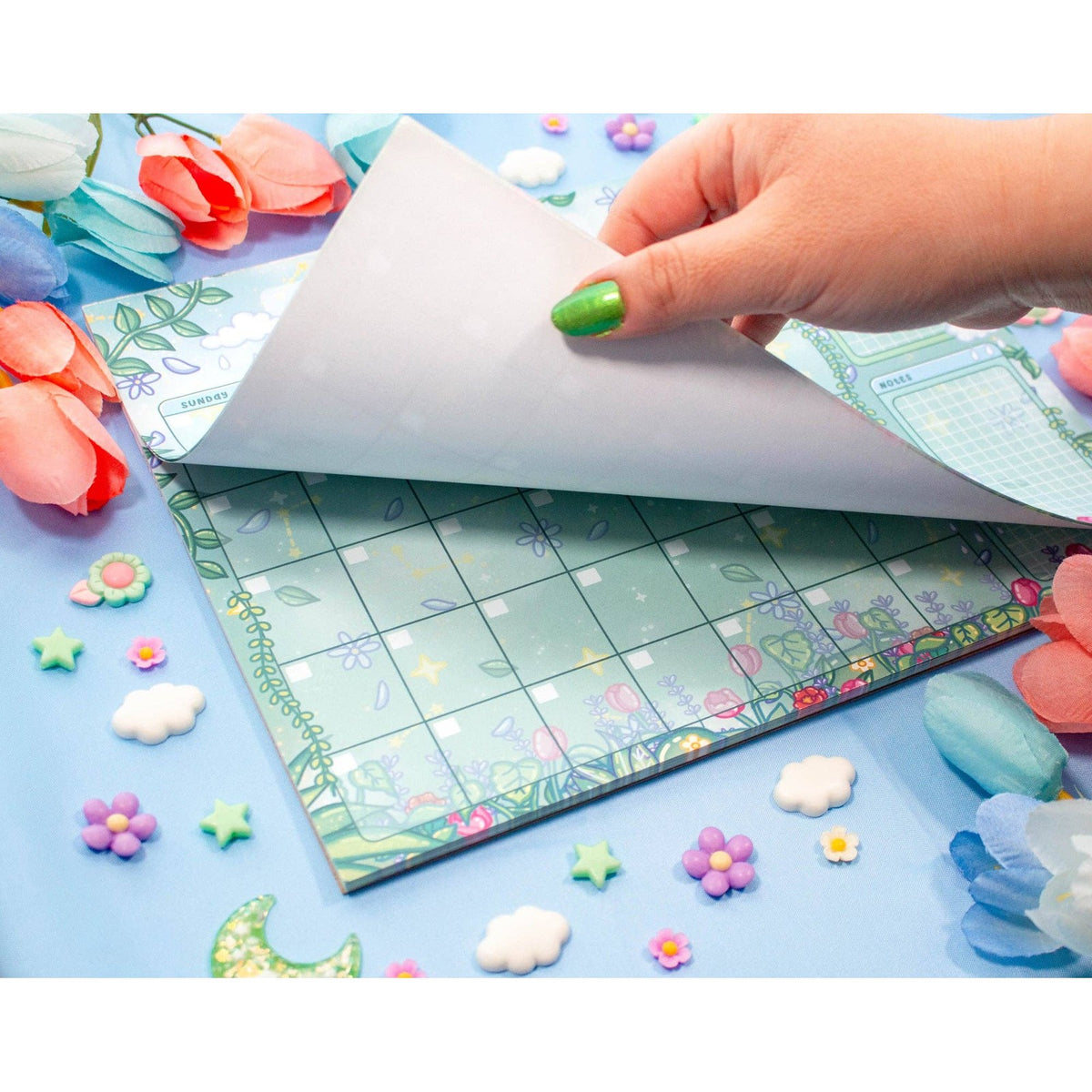 Botanical Bliss Monthly Planner Pad