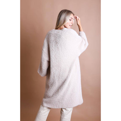 Luxe Faux Mohair Cardigan