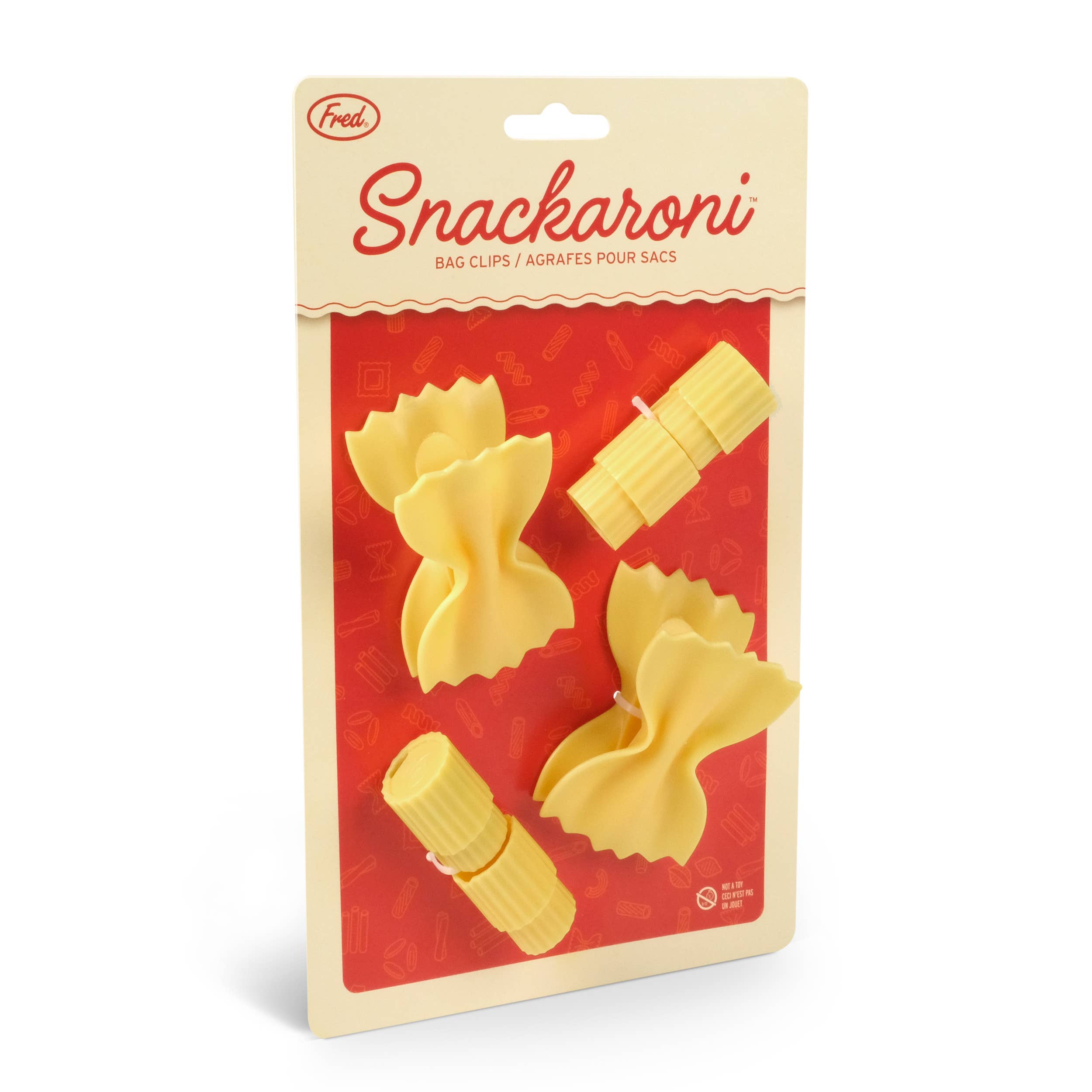 SNACKARONI - Pasta Bag Clips - Set of 4 - Thumbnail 2