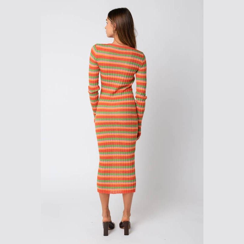 Marley Striped Dress - The Feral Market
