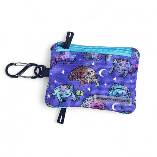Grumpy Toads Clip Wallet