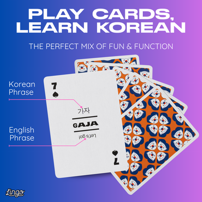 Korean Lingo Playing Cards