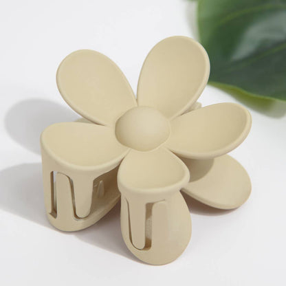 2.75''Medium Solid Color Matte Daisy Claw Clip