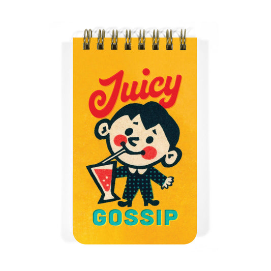 Juicy Gossip - Funny 3x5 Spiral Memo Notepad - The Feral Market