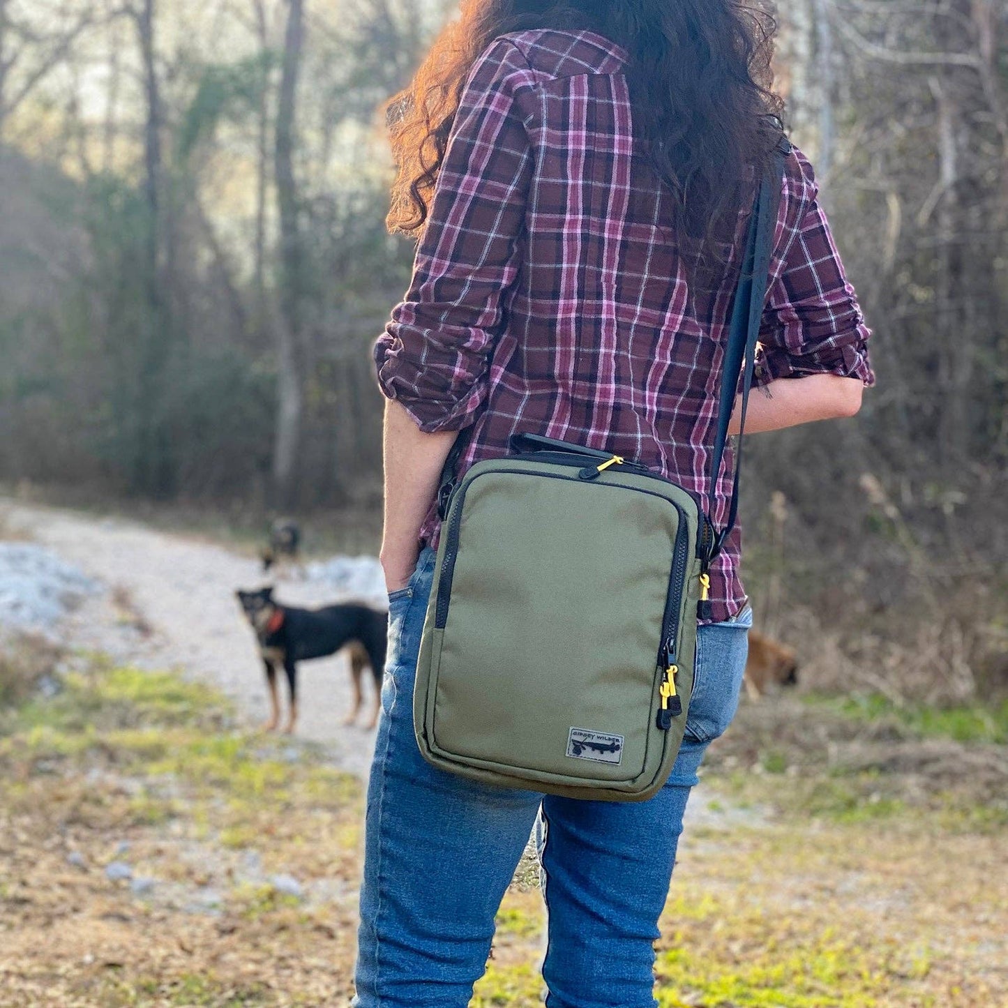 Grumpy Toads Tablet Crossbody