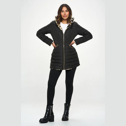 Wild Reversible Vegan Luxe Puffer