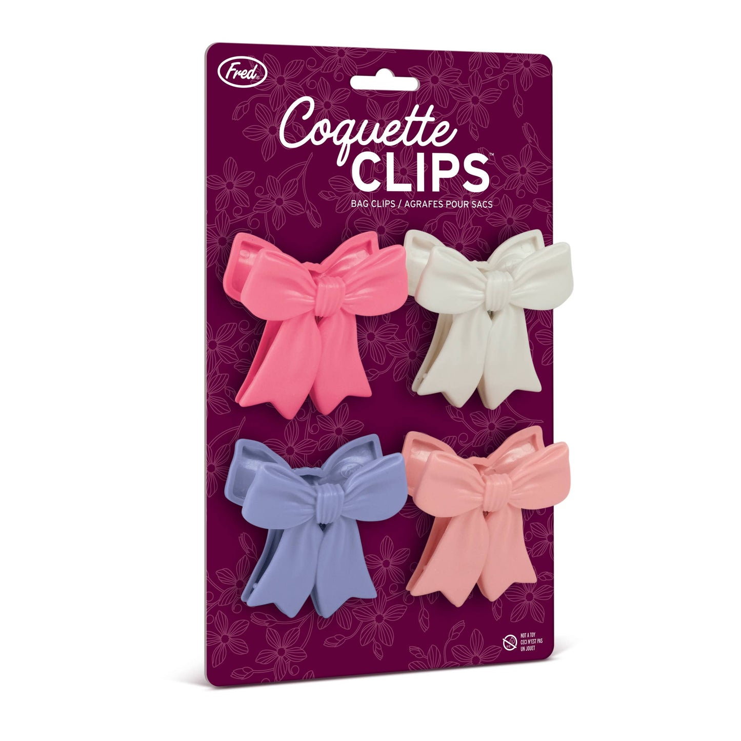 COQUETTE CLIPS -  Bow Bag Clips - Set of 4 - The Feral Market