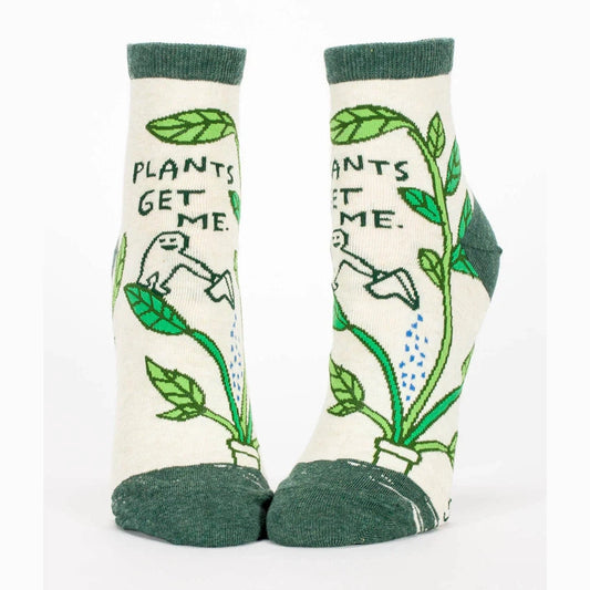 Plants Get Me Ankle Socks